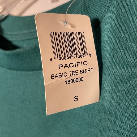 Champs Sports Green Basic Short Sleeve Crew Neck Mens Cotton Tee T-Shirt Small - Picture 2 of 3